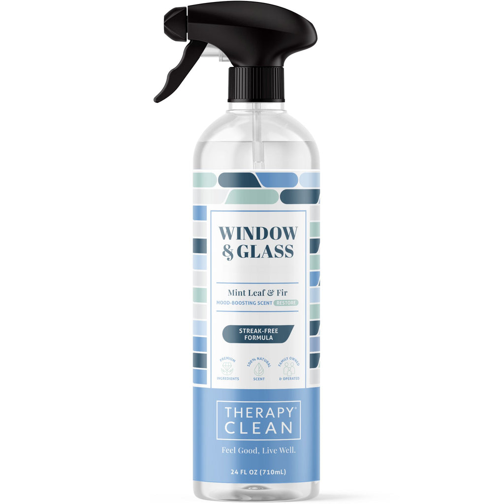 Plant-Powered Window & Glass Cleaner - 24 oz. | Therapy Clean Plant-Powered Window & Glass Cleaner - 24 oz. | Therapy Clean
