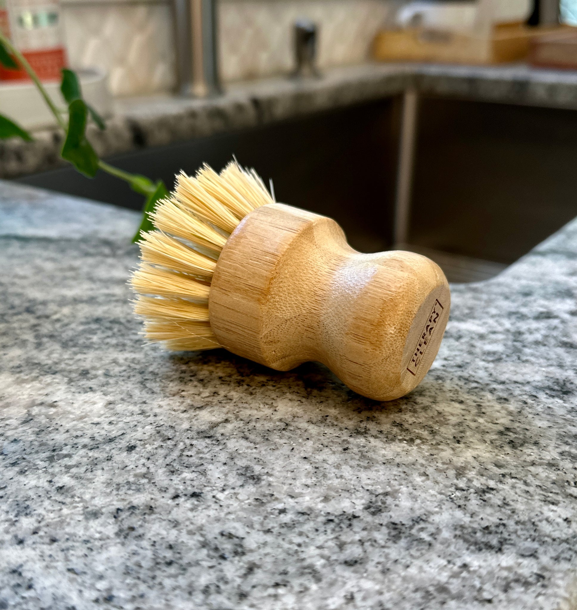 Natural Scrub Brush - Bamboo & Sisal – Therapy Clean